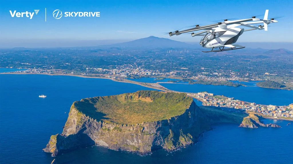 SkyDrive与Verty计划于2028年在韩国开展商业eVTOL运营